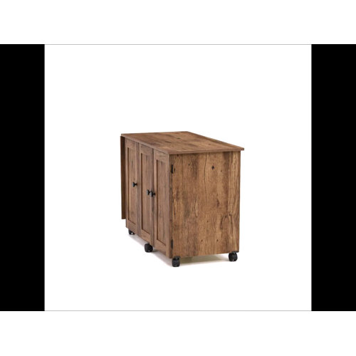 Red Barrel Studio® St. Nicholas Foldable Engineered Wood Sewing Table